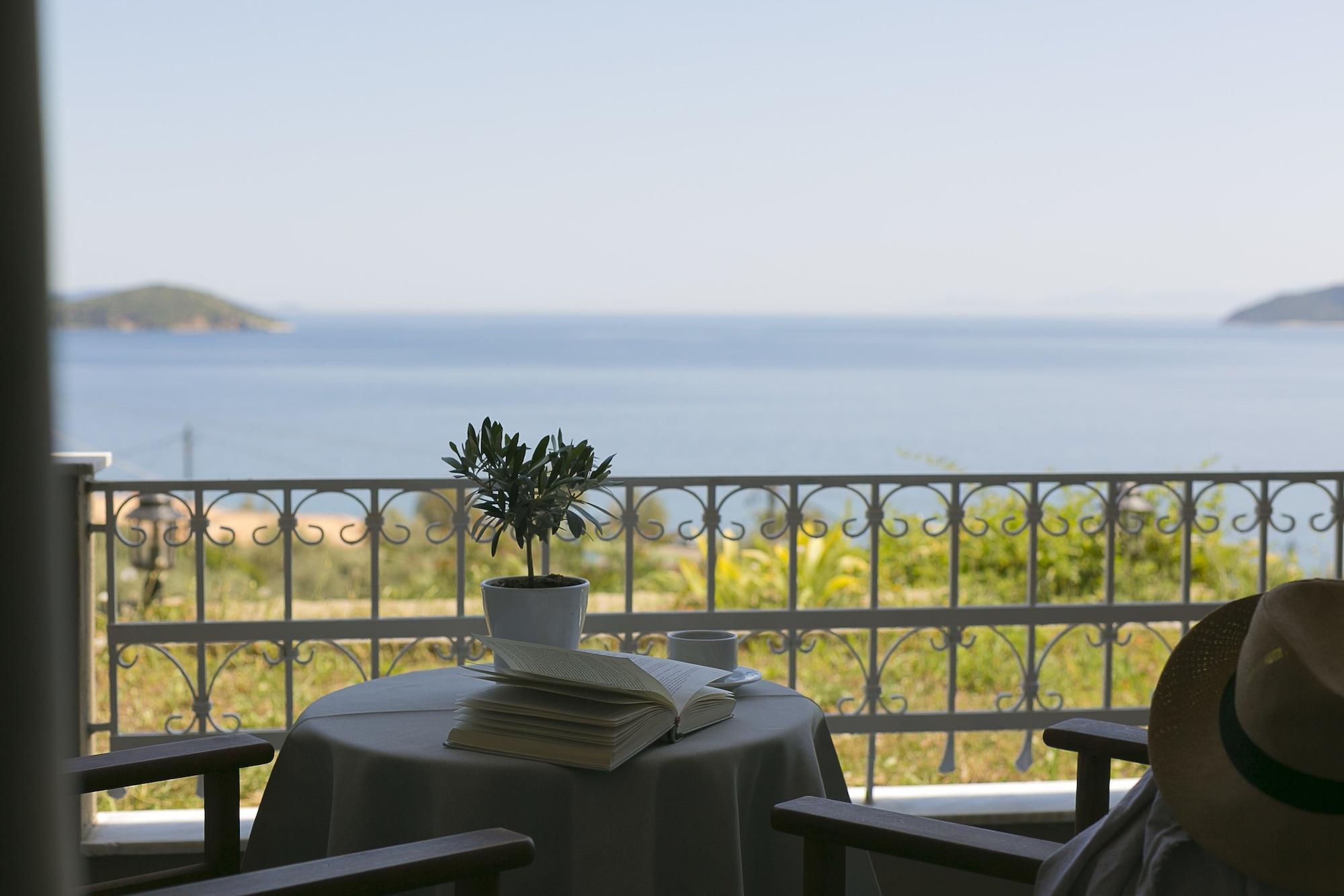 Irida Aegean View, Philian Hotels And Resorts 메갈리 아모스 외부 사진